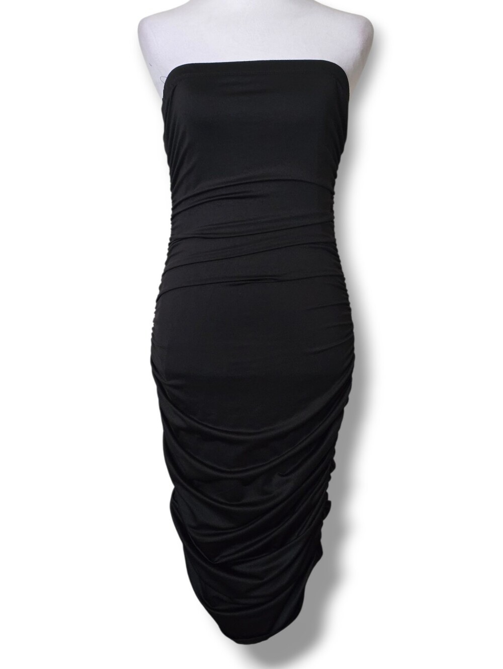 NWT Almost Famous Black Tube Dress - Size Medium